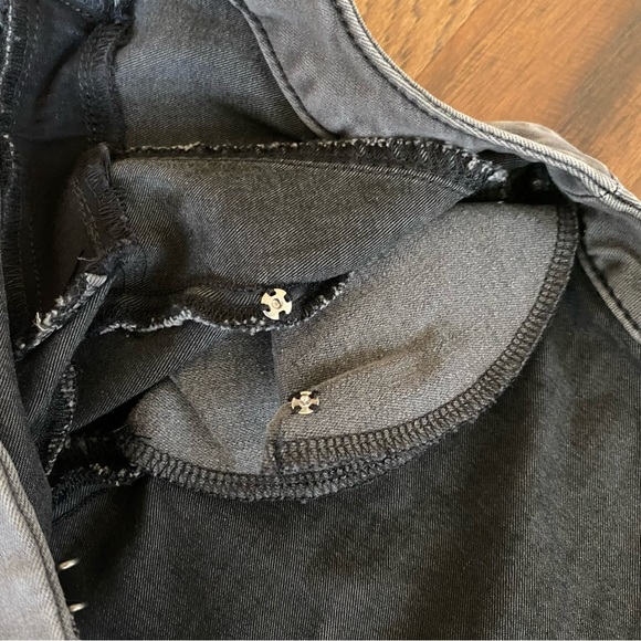 🔲 White House Black Market Denim Moto Jacket - Picture 2 of 8